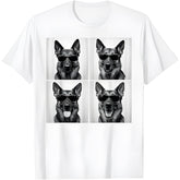 Funny German Shepherd Lover Cute GSD Dog Photo Booth T-Shirt1