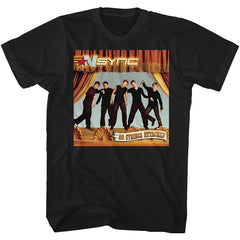 NSYNC No Strings Black Adult T-Shirt Tee