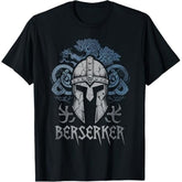 Norse Mythology Berserker Helmet Warrior T-Shirt