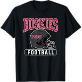 Northern Illinois University NIU Huskies Football Helmet T-Shirt