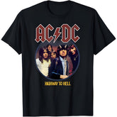 Official AC DC Highway to Hell Rock Music Band Album Logo T-Shirt
